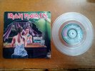 IRON MAIDEN -Twilight Zone- Original UK Clear TRANSPARENT Vinyl 7