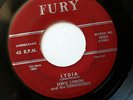 LEWIS LYMON & TEENCHORDS Doo Wop Maroon Fury 45rpm Lydia b/w I'm So Happy LISTEN