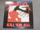 Metallica Kill em All Vinyl LP Vintage Record Album MFN 7