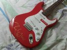 DIRE STRAITS autogram M*K signed live tour concert FENDER squier collectors rare