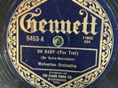 Gennett 5453 Wolverine Orchestra BIX BEIDERBECKE Oh  Baby 1924 78 rpm JAZZ V+ hc