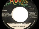 Roots Reggae - Don't Trouble Trouble - Linval Thompson - Orig Roots 7