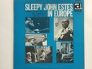 SLEEPY JOHN ESTES IN EUROPE   TEST PRESS LP   DELMARK DS 611   W. INSERT