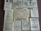 THE K9's - THE K9 HASSLE, 1979 TRIPLE A ISSUE LIMITED TO 500 COPIES + 4 INSERTS.