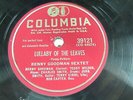 Benny Goodman Sextet - COLUMBIA 39121 - Lullaby Of The Leaves