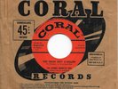 JOHNNY BURNETTE TRIO Train Kept A-Rollin'/Honey Hush on Coral rockabilly 45 HEAR
