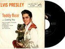 Elvis Presley USA 45 RCA 47-7000 Teddy Bear & Loving You 1957 DOT S12