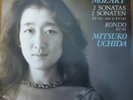 MITSUKO UCHIDA / MOZART 2 piano sonatas - rondo  / PHILIPS autographed
