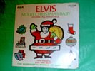 RARE Elvis Presley 45 Christmas Baby FUNKY Sleeve only 60's