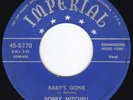 Raw R&B BOBBY MITCHELL AND TOPPERS Baby's Gone 45 Los Angeles HEAR