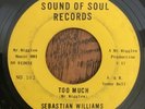Northern Soul - SEBASTIAN WILLIAMS - Too Much - Sound of Soul 45