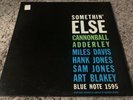CANNONBALL ADDERLEY - Somethin’ Else - BLP 1595 Blue Note DG 47 West 63rd LP EX+