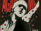 Axl Rose Against me vinyl limited edition very rare only 25 copies