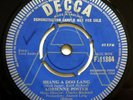 RARE 1964 A-LABEL PROMO ADRIENNE POSTER-SHANG A DOO LANG DECCA BEAT-GIRL 7