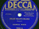 BLUES - GEORGIA WHITE 