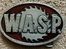 Very Rare W.a.s.p 2004 Metal Belt Buckle Tour Chris Holmes Like A Beast See Desc