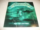 Metallica Ride The Lightning Green Cover LP Yellow Vinyl