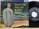 BUDDY HOLLY - That'll Be The Day - Decca EP ED 2575 VG