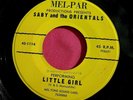 SABY & THE ORIENTALS - Little Girl - clean pop group sound 45 rpm - Mel-Par 1114