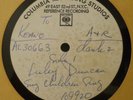 LESLEY DUNCAN 1970 METAL ACETATE REFERENCE RECORDING LP Sing Children ELTON JOHN