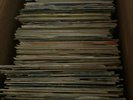 A BOX FULL OF OVER 150 - 7INCH SINGLE RECORDS