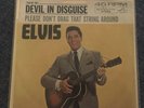 Elvis Presley 45 W/ PS Devil In Disguise NM Misprint 47-8188