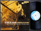 DONALD BYRD Byrd In Hand LP BLUE NOTE BLP 4019 US 1959 RVG MONO Charlie Rouse