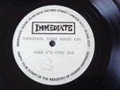 UNRELEASED AND UNKNOWN 1967/8 IMMEDIATE MUSIC ACETATE - MOD / NORTHERN SOUL