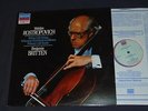 BRITTEN DEBUSSY cello sonata SCHUMANN funf stucke ROSTROPOVICH BRITTEN decca lp