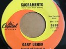 Gary Usher 45 - Sacramento / That's Just the Way I Feel Capitol Brian Wilson