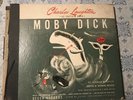Moby Dick 78rpm Book Charles Laughton As Captain Ahab Rare Decca Htf