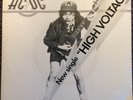 VINTAGE 1976 AC/DC HIGH VOLTAGE  UK “PROMO” P/S 7” 45-Atlantic UK