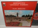 SLS 897 Shostakovich Sym No.7 Leningrad Bournemouth Sym Orc Berglund HP TAS 2LP