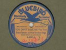 c 78 RPM Frank Tanner Bluebird B-6667 in E