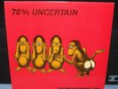 76% Uncertain 