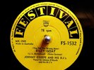 Johnny O'Keefe - BILLY GOAT -   AUSTRALIAN ROCK 'n' Roll 78 RPM - EX+