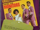 The Monitors - Greetings ... We're The Monitors - LP UK 1968 Tamla Motown Ex-