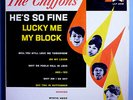 THE CHIFFONS HE'S SO FINE ULTRA-RARE ORIG '62 MONO LP LAURIE GIRL GROUP CLASSIC