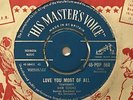 SAM COOKE Love You Most Of All HMV UK 1958 N/M Soul 7