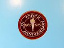 ** THE TORCH 10th Anniversary ** ORIGINAL 70's NORTHERN SOUL PATCH *WIGAN CASINO