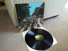 UK FIRST PRESS,YEX 750-1.749-2.BEATLES/ABBEY ROAD LP.DRAIN SHOWING.EX PLUS.1969