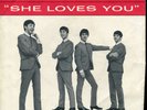 THE BEATLES She Loves You on Swan 45 With Picture Sleeve