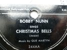 BOBBY NUNN r&b 78 CHRISTMAS BELLS on Recorded In Hollywood b/w QUE MARTIN TB1147