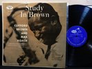 CLIFFORD BROWN MAX ROACH Study In Brown LP EMARCY MG-36037 MONO DG 1955 Jazz