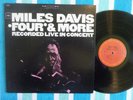 MILES DAVIS Four & More LP Columbia 1966/197? Reissue Live JAZZ