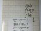 PINK FLOYD The Wall PROMO Stamp 1ST PRESS 1979 2 LP w HYPE STICKER Timing Strip