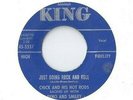 CHICK & HIS HOT RODS Just Doing Rock and Roll 45 RECORD RARE ROCKABILLY KING