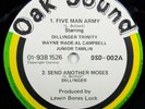 DILLINGER TRINITY ( Wade, Campbell & Tamlin)  Five Man Army 12