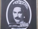 Sex Pistols God Save The Queen Freddie Mercury Cover Blue 7 Inch Vinyl