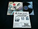 AC/DC Dirty Deeds Vinyl LP Record Aussie Alberts Blue Roo 1st Press w/ Flyer OOP